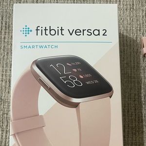 Fitbit Versa 2, pink, excellent condition